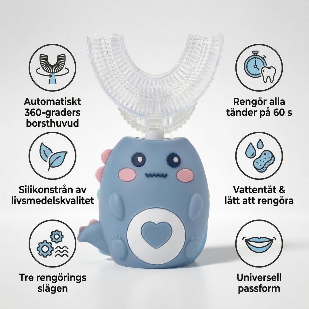 DinoBorsten - Rekommenderad av tandläkare