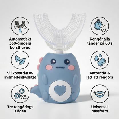 DinoBorsten - Rekommenderad av tandläkare
