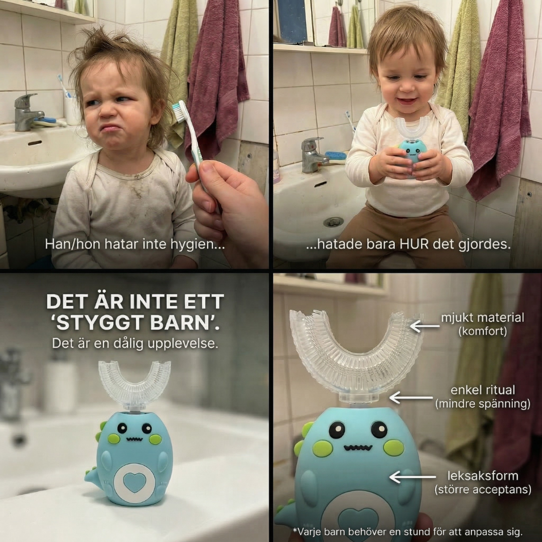 DinoBorsten - Rekommenderad av tandläkare